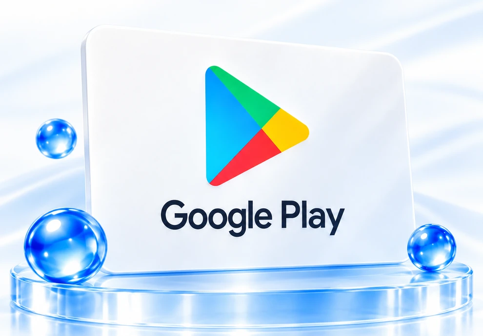 Google Play reward card illustration